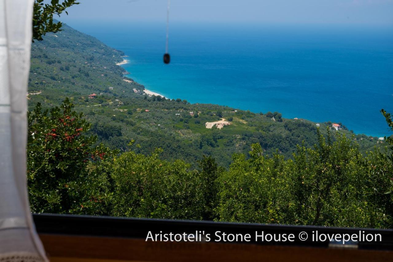 Aristoteli'S Stone House Makrirrákhi Eksteriør bilde