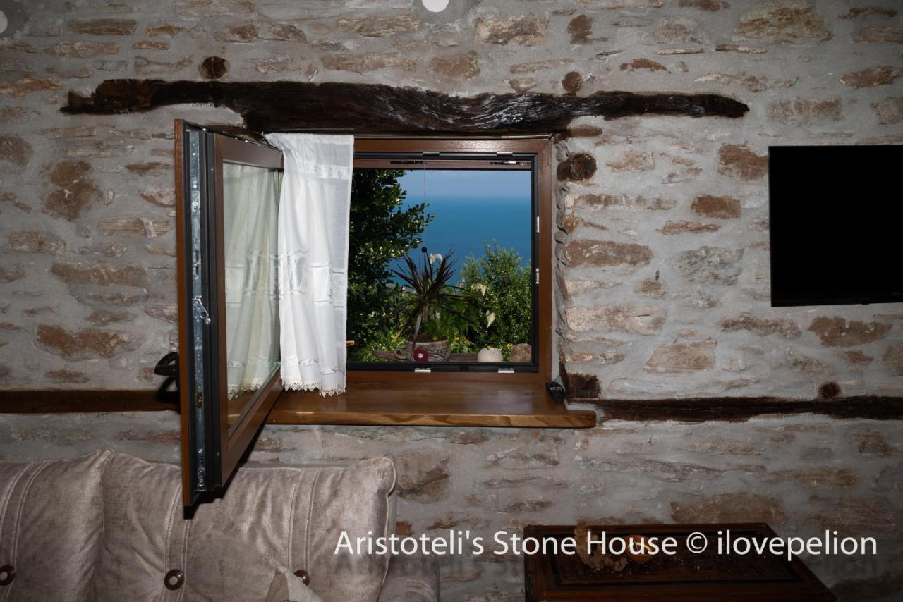 Aristoteli'S Stone House Makrirrákhi Eksteriør bilde